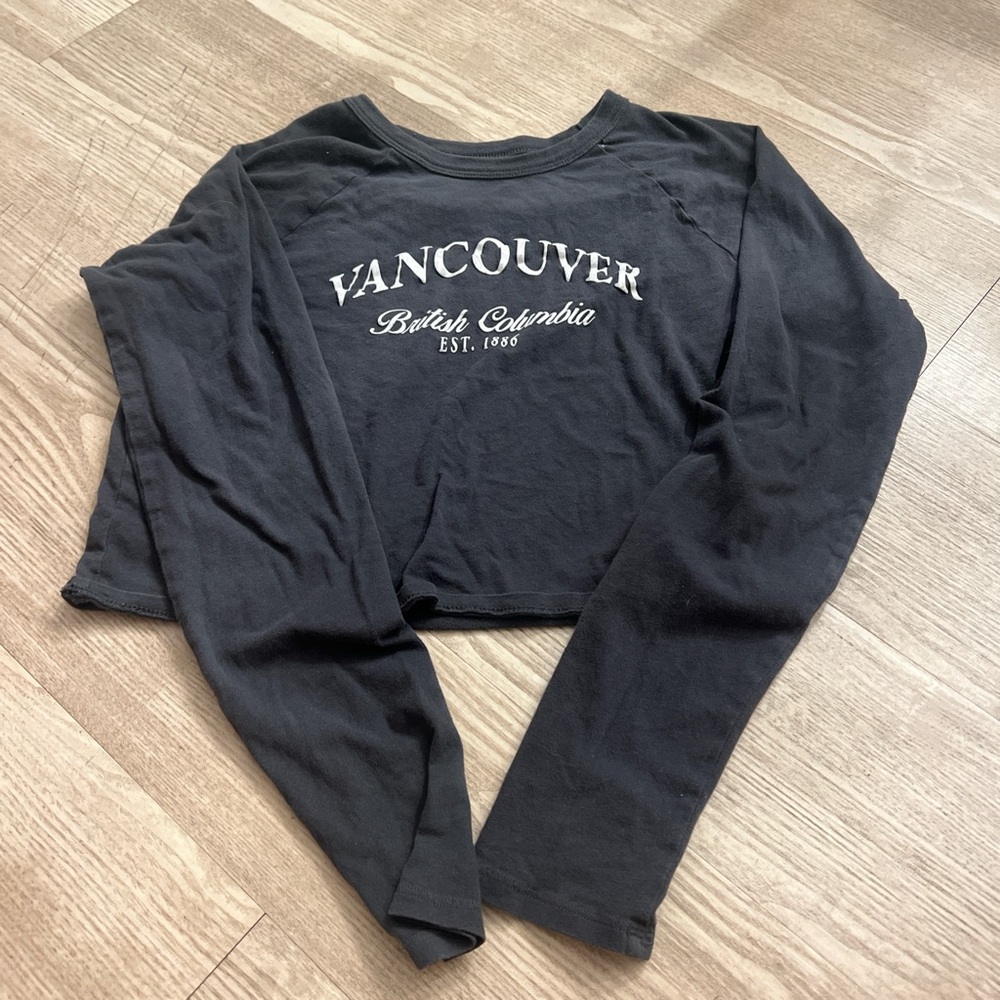 Hollister Black Long Sleeve Top